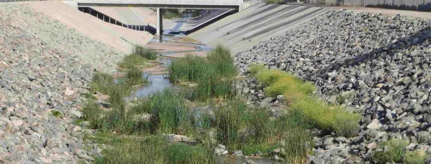 SCCWRP and its partners are working to develop a causal assessment tool to help water-quality managers rapidly narrow down potential causes of degraded ecological condition in coastal waters and streams, such as San Diego Creek in Orange County, above.